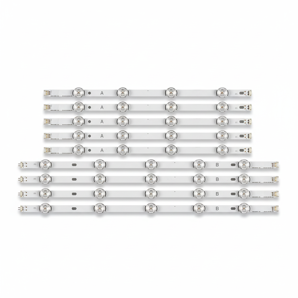 Tiras LED LG 50LB650T - Fondo blanco